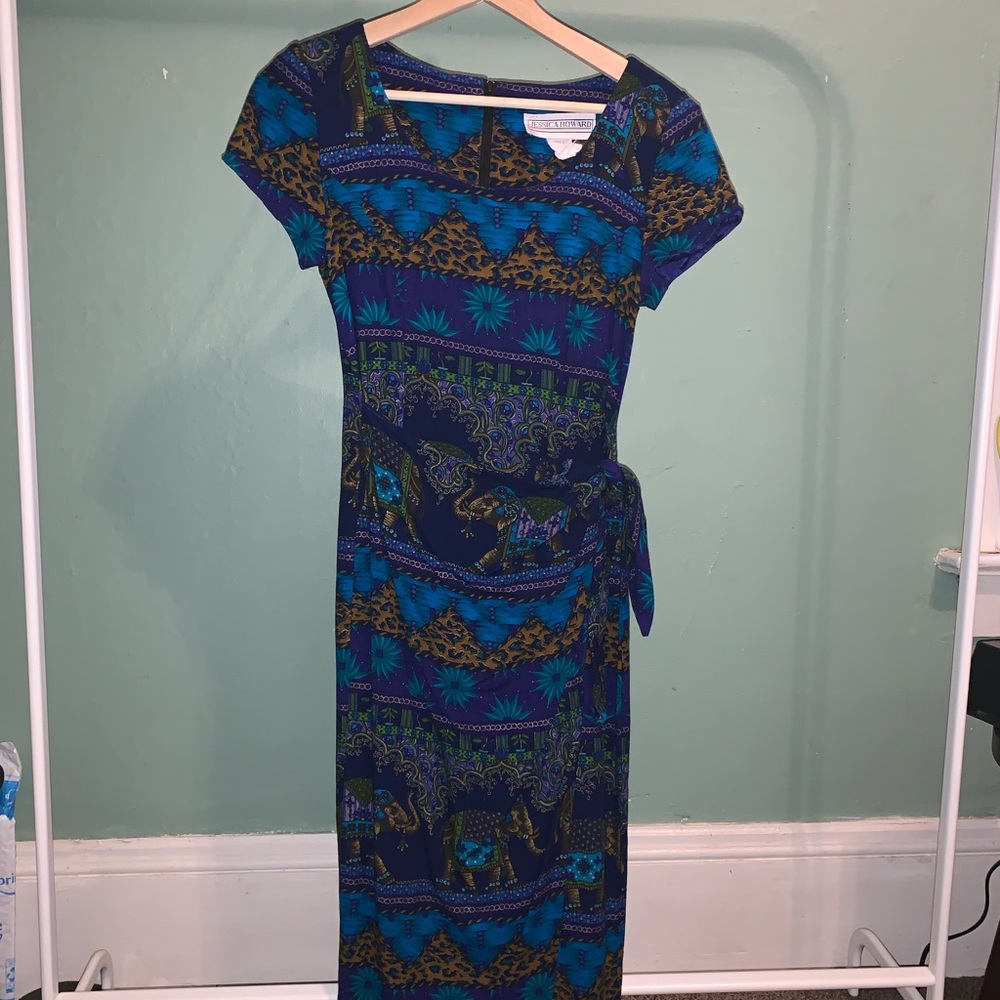 Vintage 80s Jessica Howard Dress